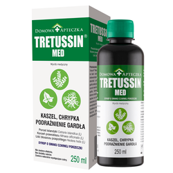 Domowa Apteczka Tretussin Med syrop czarna porzeczka 250ml