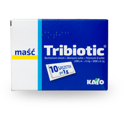 Tribiotic maść w saszetkach 10 sztuk