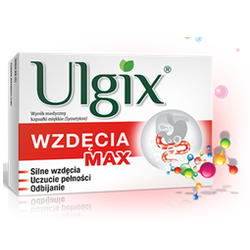 Ulgix Wzdęcia Max kapsułki 15 sztuk