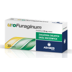 Urofuraginum tabletki 30 sztuk