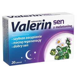 Valerin Sen melatonina tabletki 20 sztuk