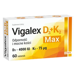 Vigalex D3+K2 4000 Max 60 tabletek