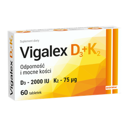 Vigalex D3+K2 2000 60 tabletek