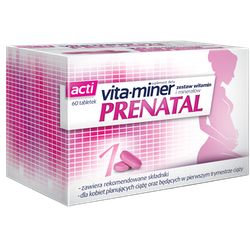 Vita-miner Prenatal tabletki 60 sztuk