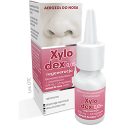 Xylodex 0,05% aerozol do nosa 10ml