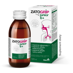 ZatoGrip Junior 6+ syrop dla dzieci 120 ml