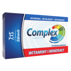 Zdrovit Complex Witaminy i minerały 56 tabletek