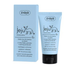 Ziaja Jeju Biały mus do twarzy SPF10 50ml