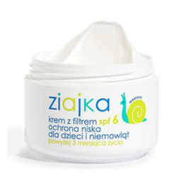 Ziajka Krem z filtrem dla dzieci SPF6 50ml