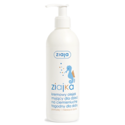 Ziajka Kremowy olejek myjący dla dzieci 300ml