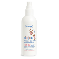Ziajka Mleczko dla dzieci wodoodporne SPF30 spray 170ml
