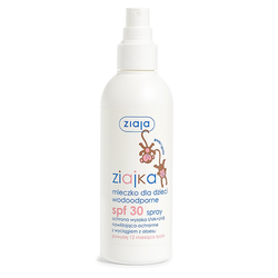 Ziajka Mleczko dla dzieci wodoodporne SPF30 spray 170ml