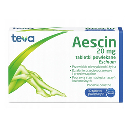 Aescin tabletki 30 sztuk