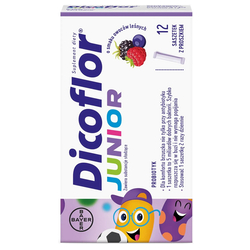 Dicoflor Junior proszek 12 saszetek