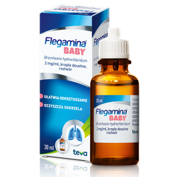 Flegamina Baby 2mg/ml krople doustne 30ml