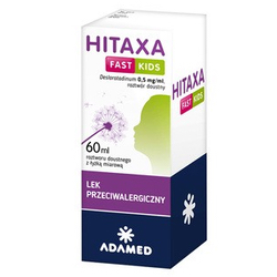 Hitaxa Fast Kids 0,5mg roztwór doustny 60ml