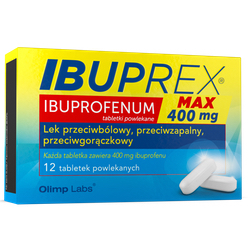 Olimp Ibuprex max 400mg 12 tabletki powlekanych