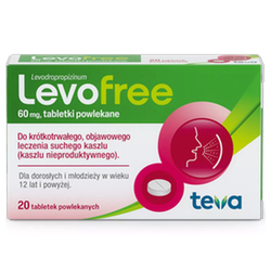 Levofree 60 mg tabletki powlekane 20 sztuk