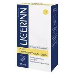 Licerinn płyn likwidujący wszy i gnidy 50 ml