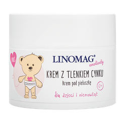 Linomag Emolienty Krem z tlenkiem cynku dla dzieci i niemowląt 50 ml