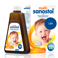 Multi-sanostol syrop witaminowy 600g