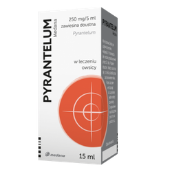 Pyrantelum OWIX 250 mg/ 5ml zawiesina doustna 15 ml