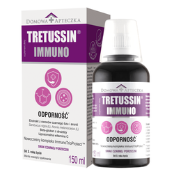 Domowa Apteczka Tretussin Immuno syrop czarna porzeczka 150ml