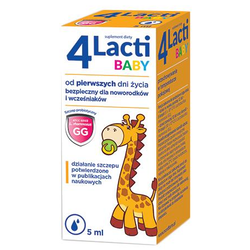 4 Lacti Baby probiotyk krople doustne 5ml