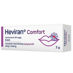 Heviran Comfort 50mg/g krem 5g