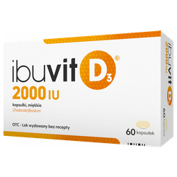 Ibuvit D3 2000 IU kapsułki 60 sztuk