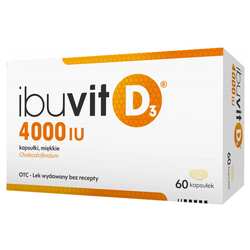 Ibuvit D3 4000 IU kapsułki 60 sztuk