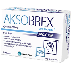 Aksobrex Plus tabletki 30 sztuk