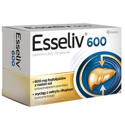 Esseliv 600mg kapsułki 30 sztuk