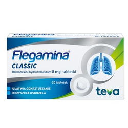 Flegamina Classic 8mg 20 tabletek