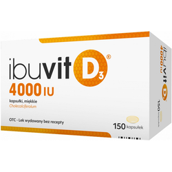 Ibuvit D3 4000 IU kapsułki 150 sztuk