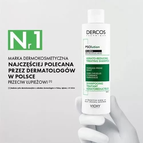 Vichy Dercos PSOlution Szampon keratolityczny 200ml - obrazek 2