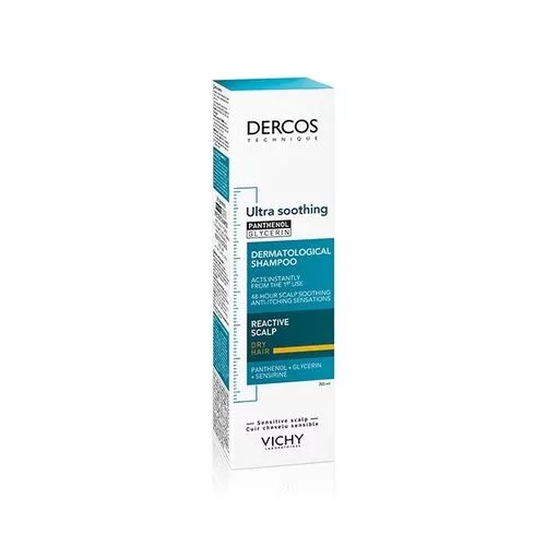 Vichy Dercos Ultrakojący szampon do włosów suchych 200 ml - obrazek 2