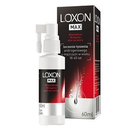 Loxon Max 5% płyn na skórę głowy 60ml