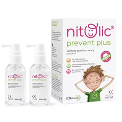 Pipi Nitolic Prevent Plus spray przeciw wszawicy 150 ml