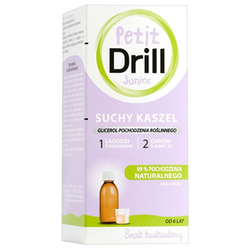 Petit Drill Junior syrop na suchy kaszel 200 ml