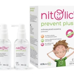 Pipi Nitolic Prevent Plus spray przeciw wszawicy 150 ml