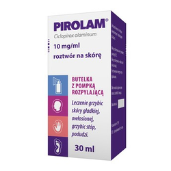 Pirolam 10 mg/ml roztwór na skórę 30 ml