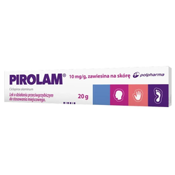 Pirolam 1% zawiesina na skórę 20 g