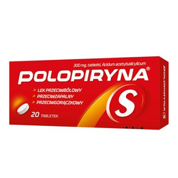 Polopiryna S 300mg 20 tabletek