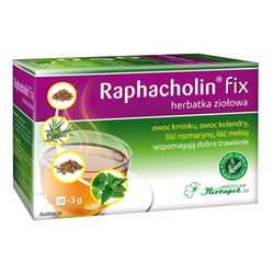 Raphacholin fix herbatka ziołowa saszetki 20 x 3 g