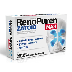 RenoPuren Zatoki Max tabletki 60 sztuk