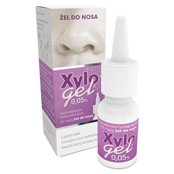 Xylogel 0,05% żel do nosa dla dzieci od 3 roku życia 10g