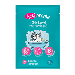 Actiaroma sól do kąpieli rozgrzewającej 50g