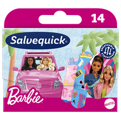 Salvequick Plastry dla dzieci Barbie 14 sztuk