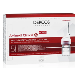 Vichy Dercos Aminexil Clinical 5 Formuła dla kobiet 21 ampułek